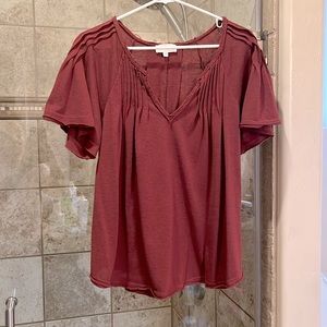 Maroon blouse